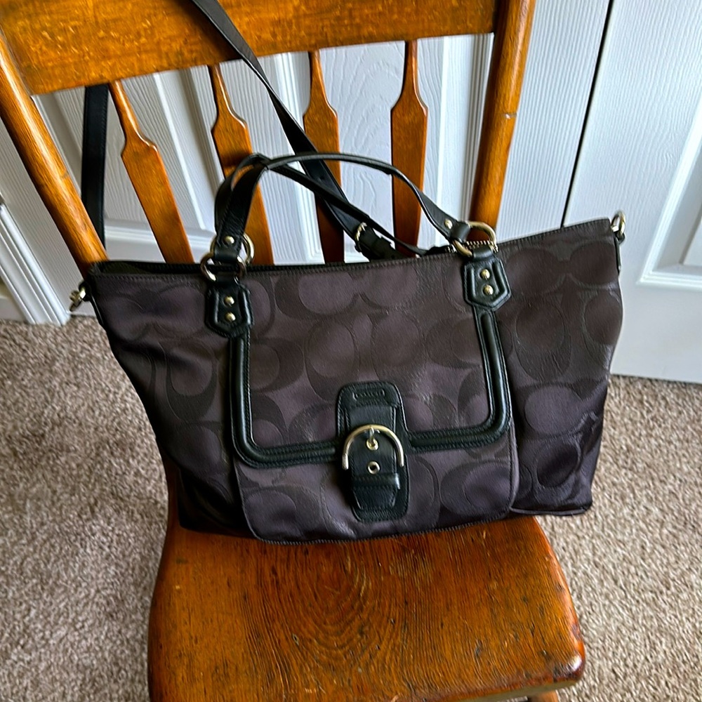 Coach large cross body